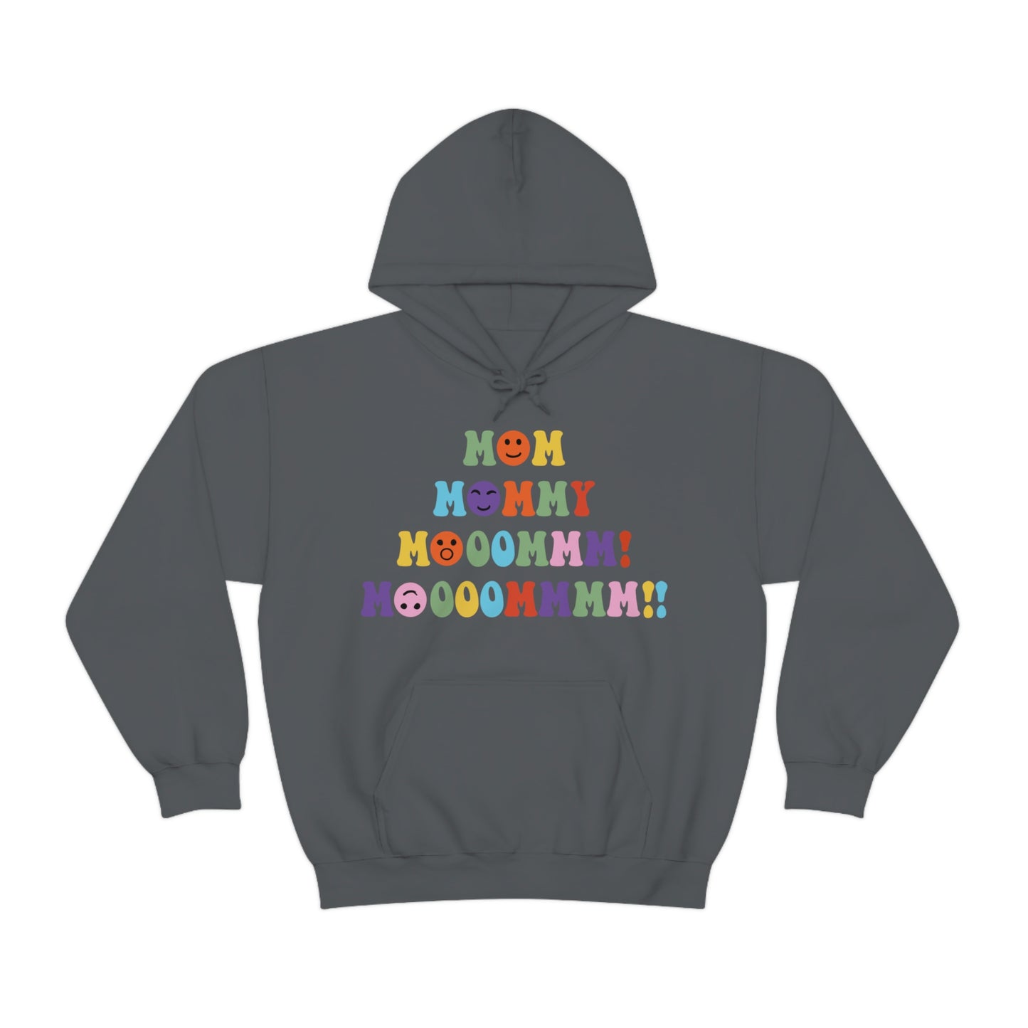 Moooommmm - Unisex Heavy Blend™ Hooded Sweatshirt