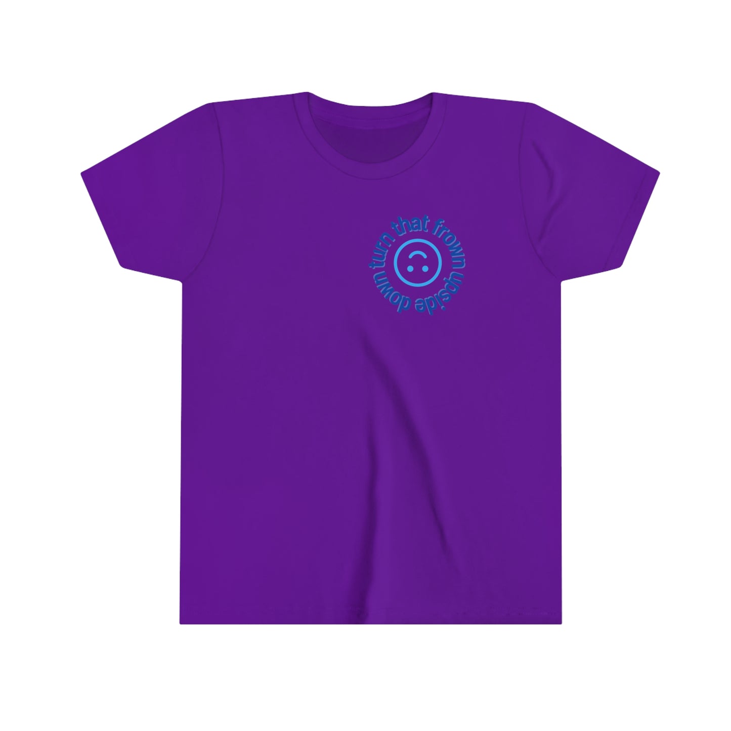 Turn That Frown Upside Down - Youth Short Sleeve Tee