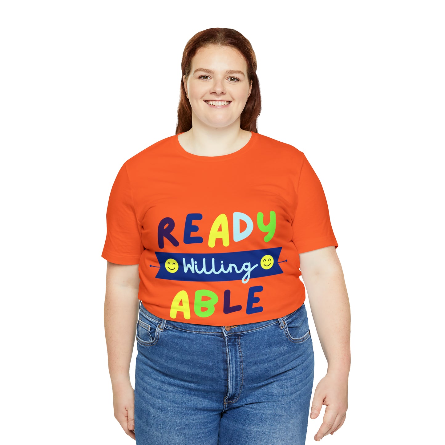 Ready Willing Able - Unisex Jersey Short Sleeve Tee