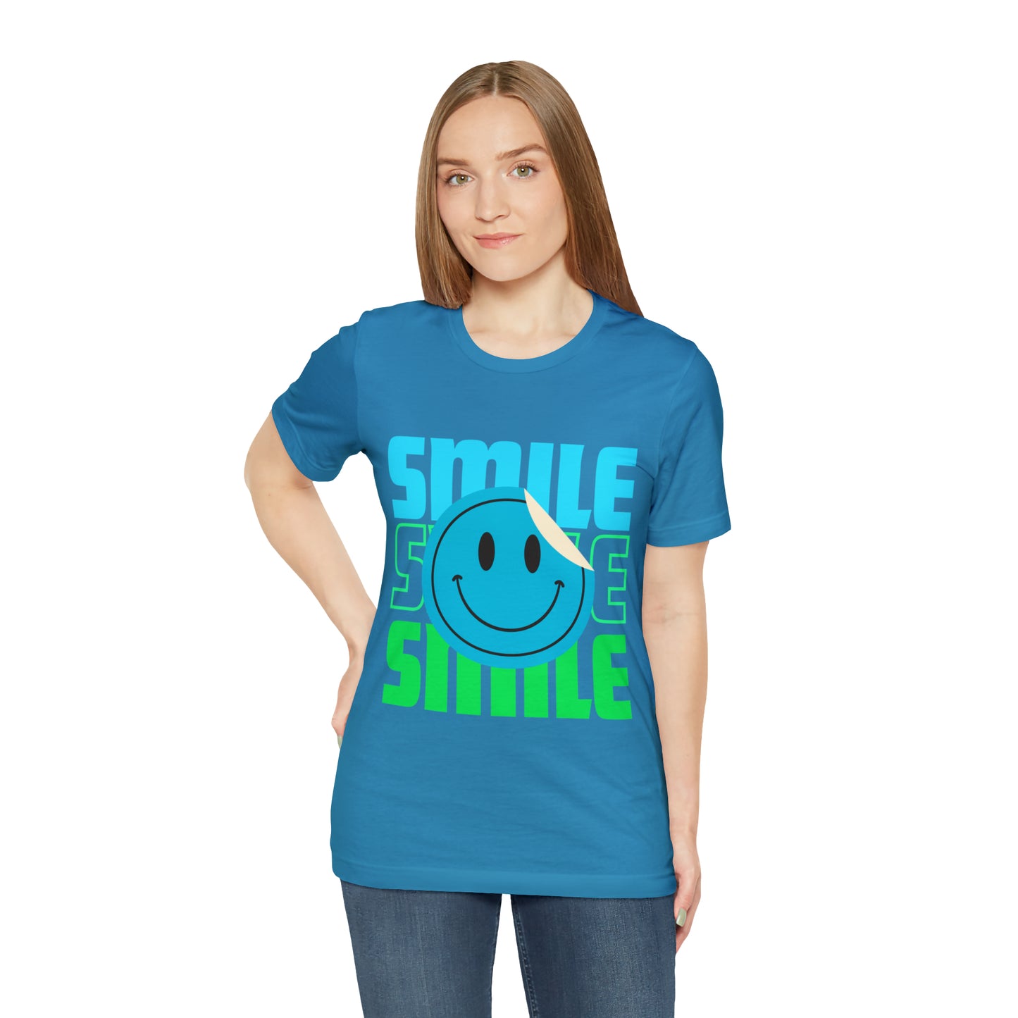 Smile  Unisex Jersey Short Sleeve Tee