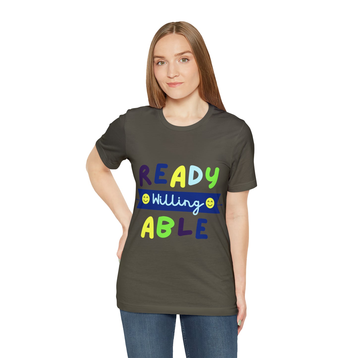 Ready Willing Able - Unisex Jersey Short Sleeve Tee