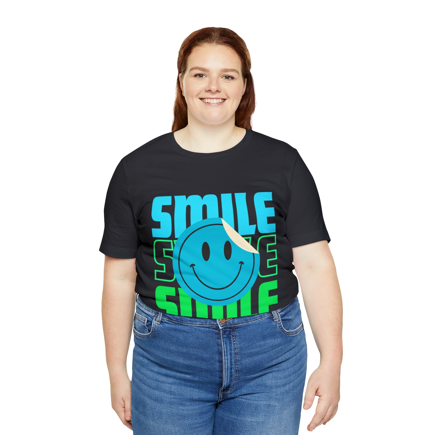 Smile  Unisex Jersey Short Sleeve Tee