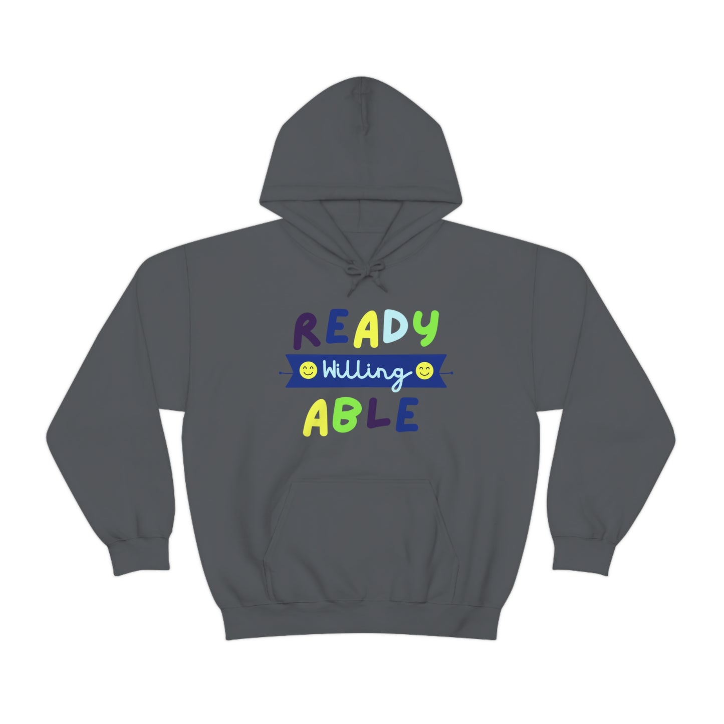 Ready Willing Able  - Unisex Heavy Blend™ Hooded Sweatshirt