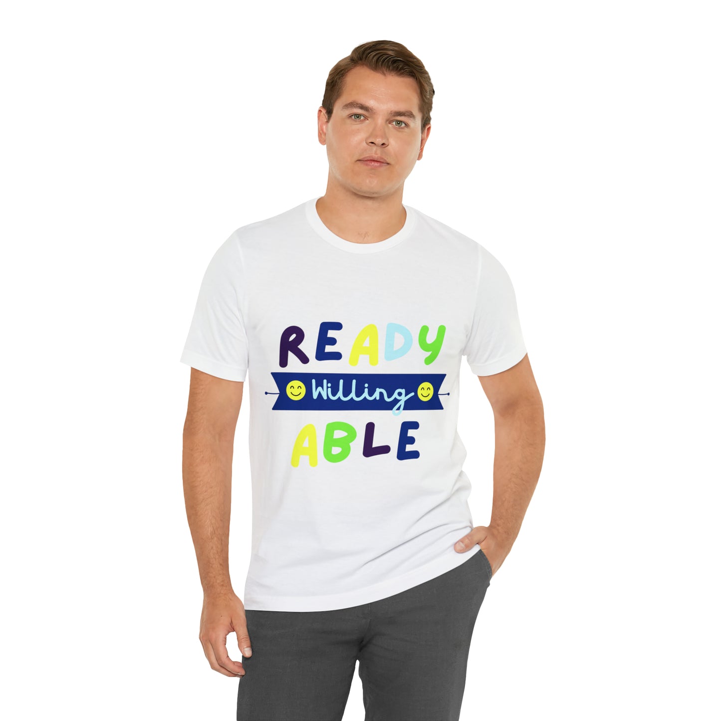 Ready Willing Able - Unisex Jersey Short Sleeve Tee