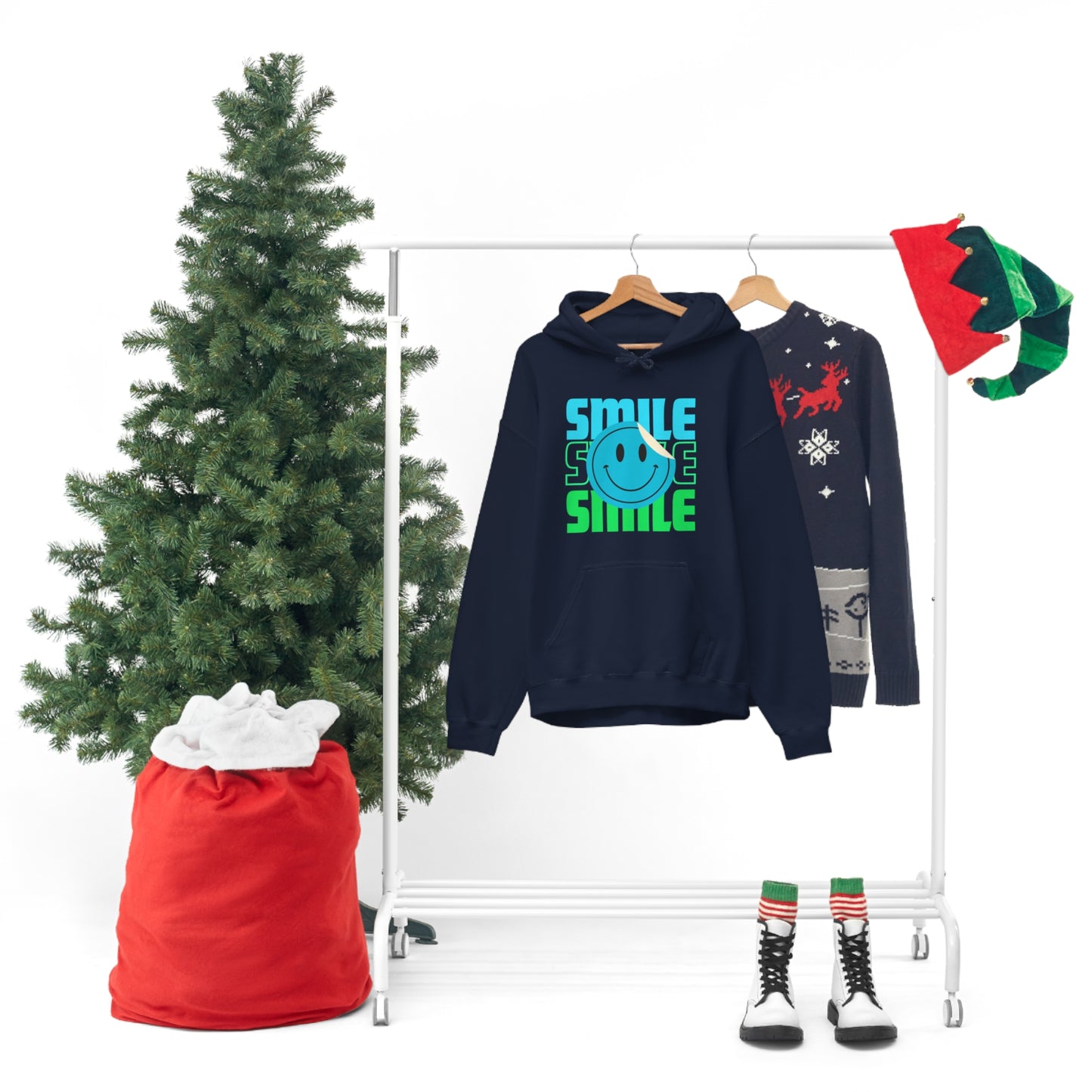 Smile - Unisex Heavy Blend™ Hooded Sweatshirt