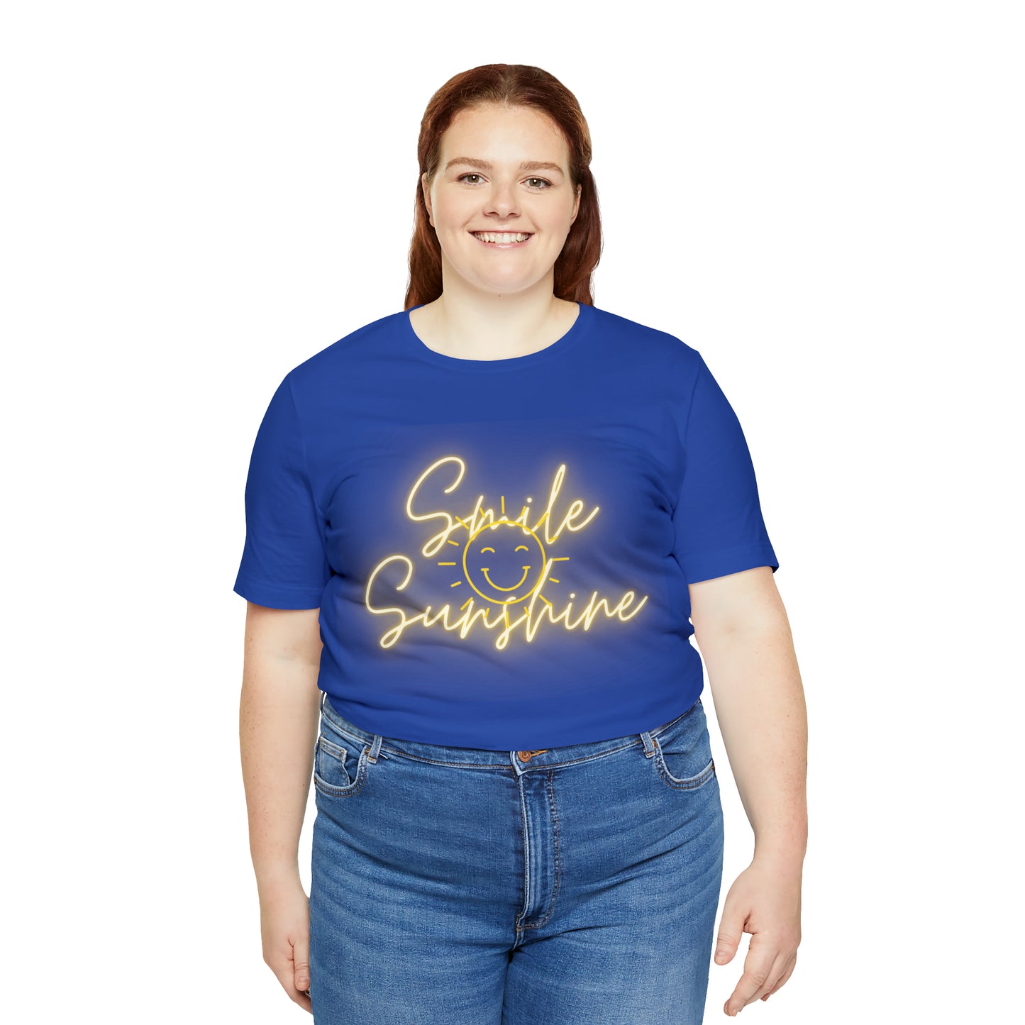 Smile Sunshine - Unisex Jersey Short Sleeve Tee