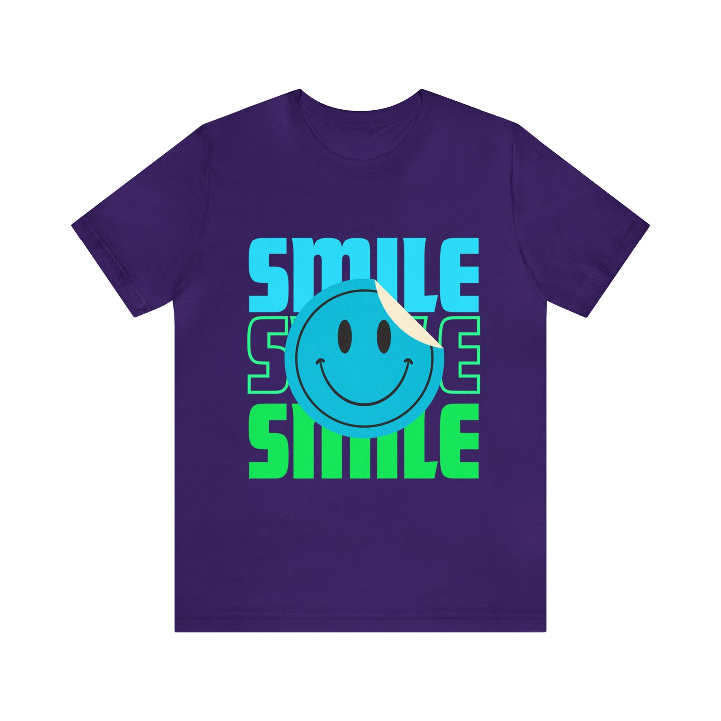 Smile  Unisex Jersey Short Sleeve Tee