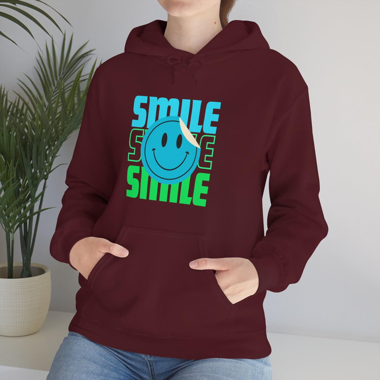 Smile - Unisex Heavy Blend™ Hooded Sweatshirt
