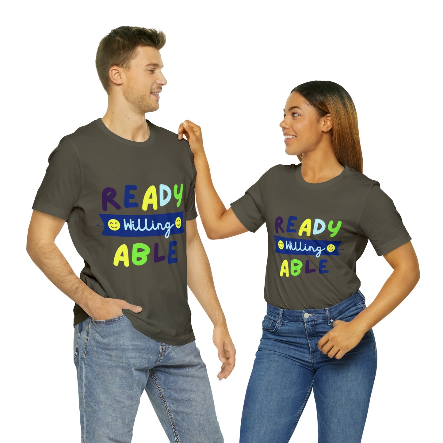 Ready Willing Able - Unisex Jersey Short Sleeve Tee