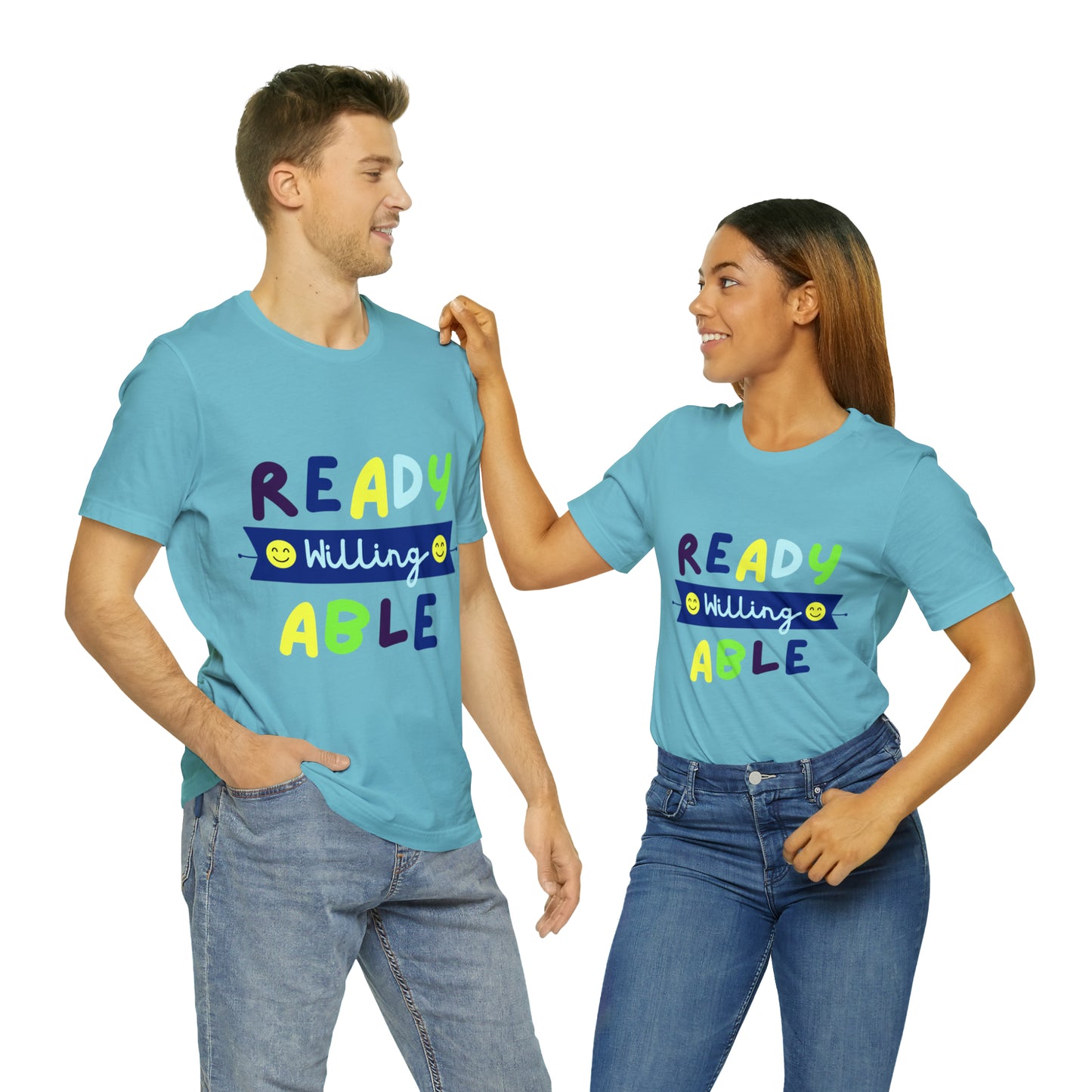 Ready Willing Able - Unisex Jersey Short Sleeve Tee