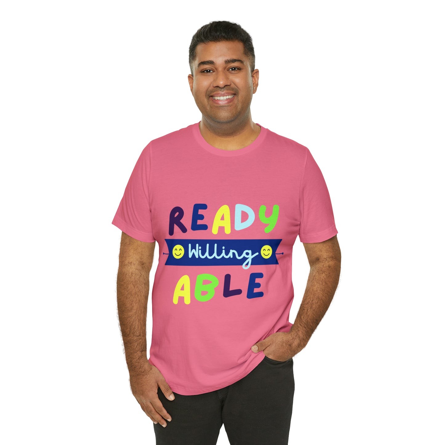 Ready Willing Able - Unisex Jersey Short Sleeve Tee
