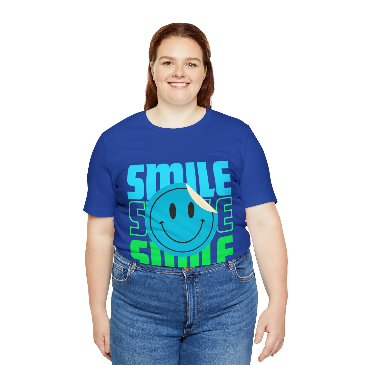 Smile  Unisex Jersey Short Sleeve Tee