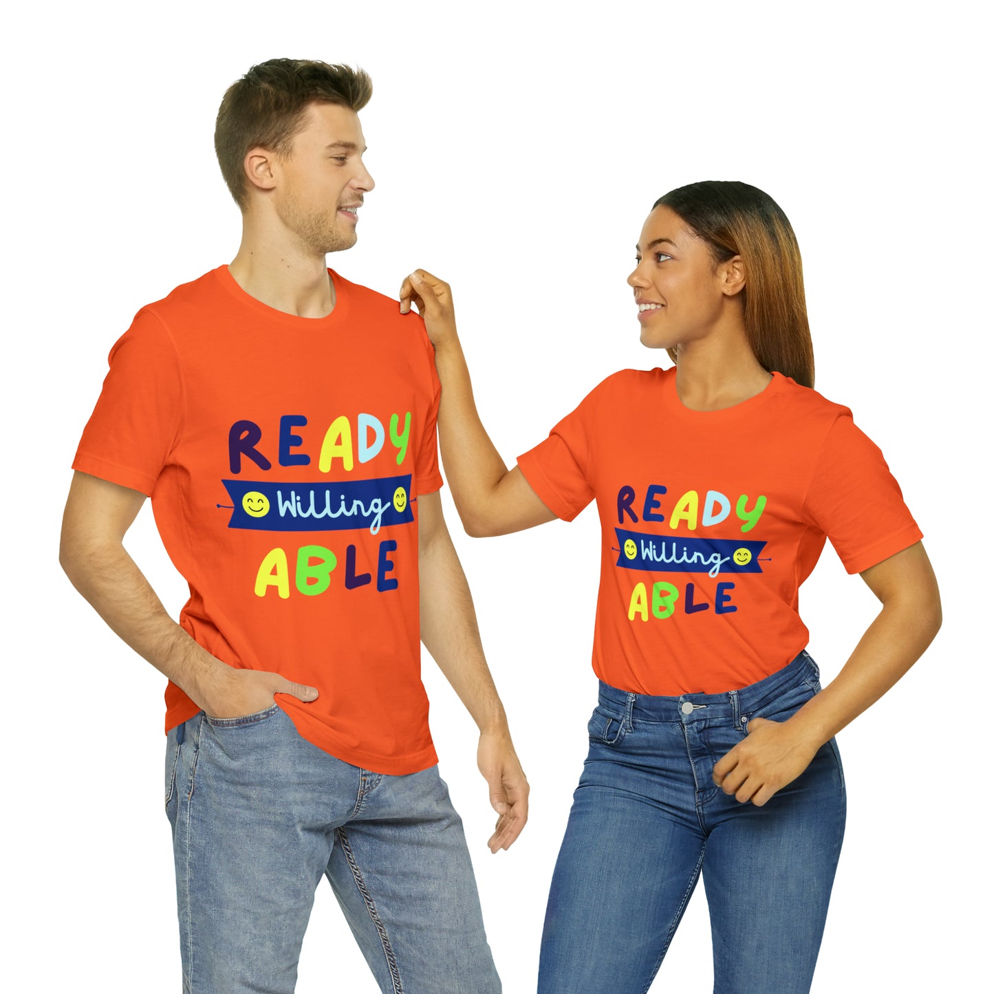 Ready Willing Able - Unisex Jersey Short Sleeve Tee