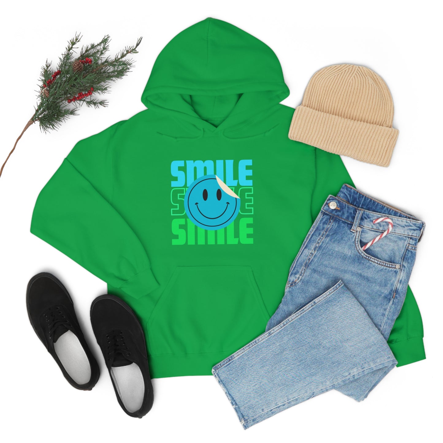 Smile - Unisex Heavy Blend™ Hooded Sweatshirt