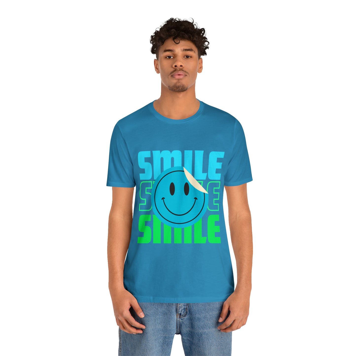 Smile  Unisex Jersey Short Sleeve Tee