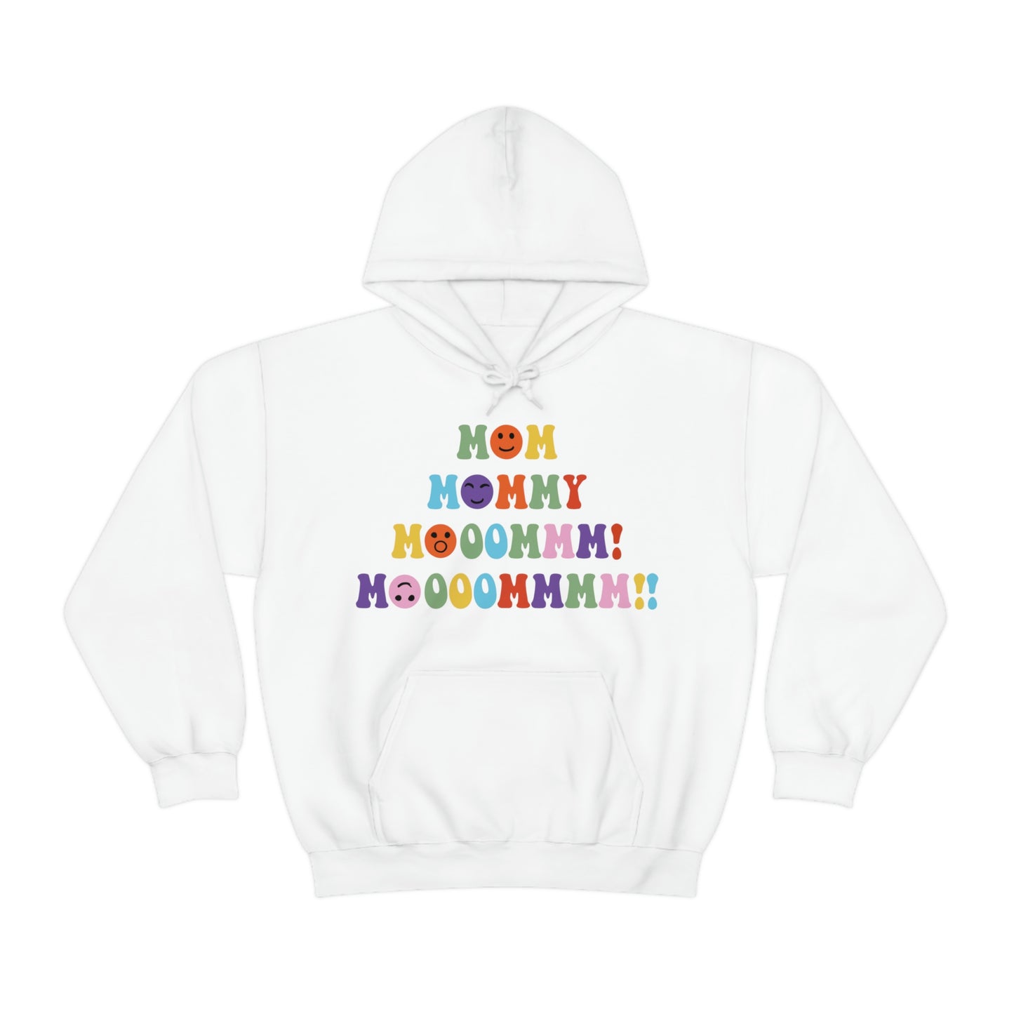 Moooommmm - Unisex Heavy Blend™ Hooded Sweatshirt