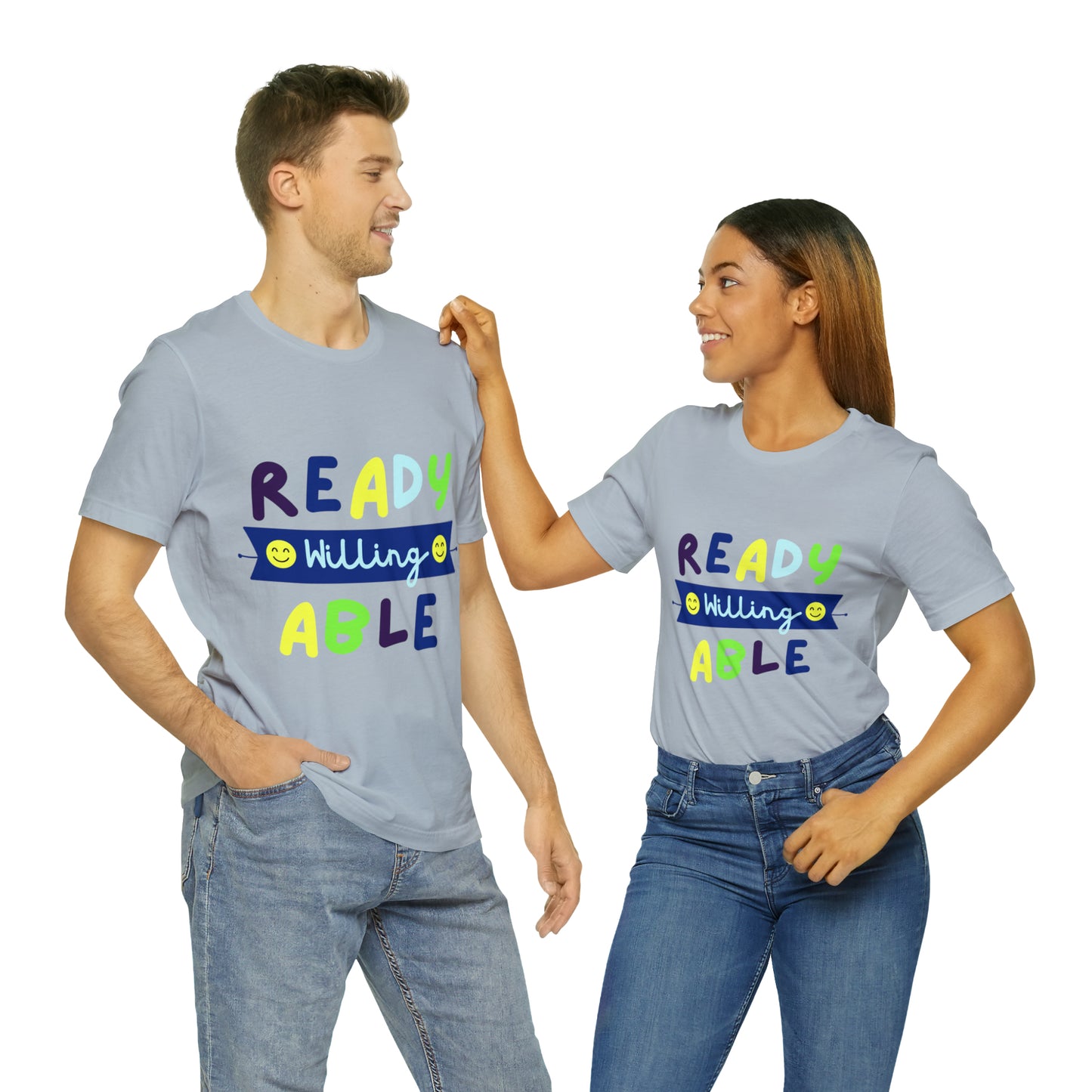 Ready Willing Able - Unisex Jersey Short Sleeve Tee