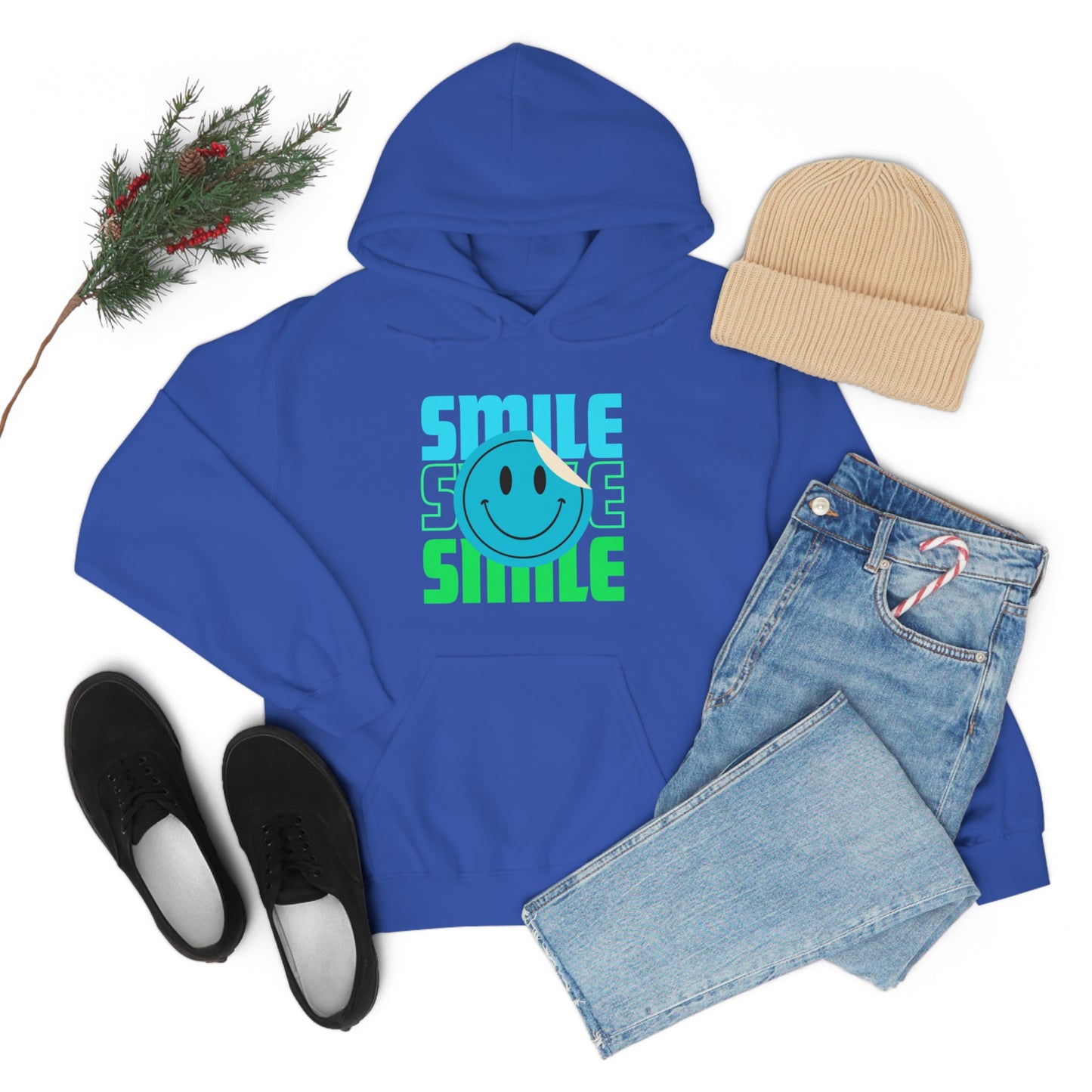 Smile - Unisex Heavy Blend™ Hooded Sweatshirt