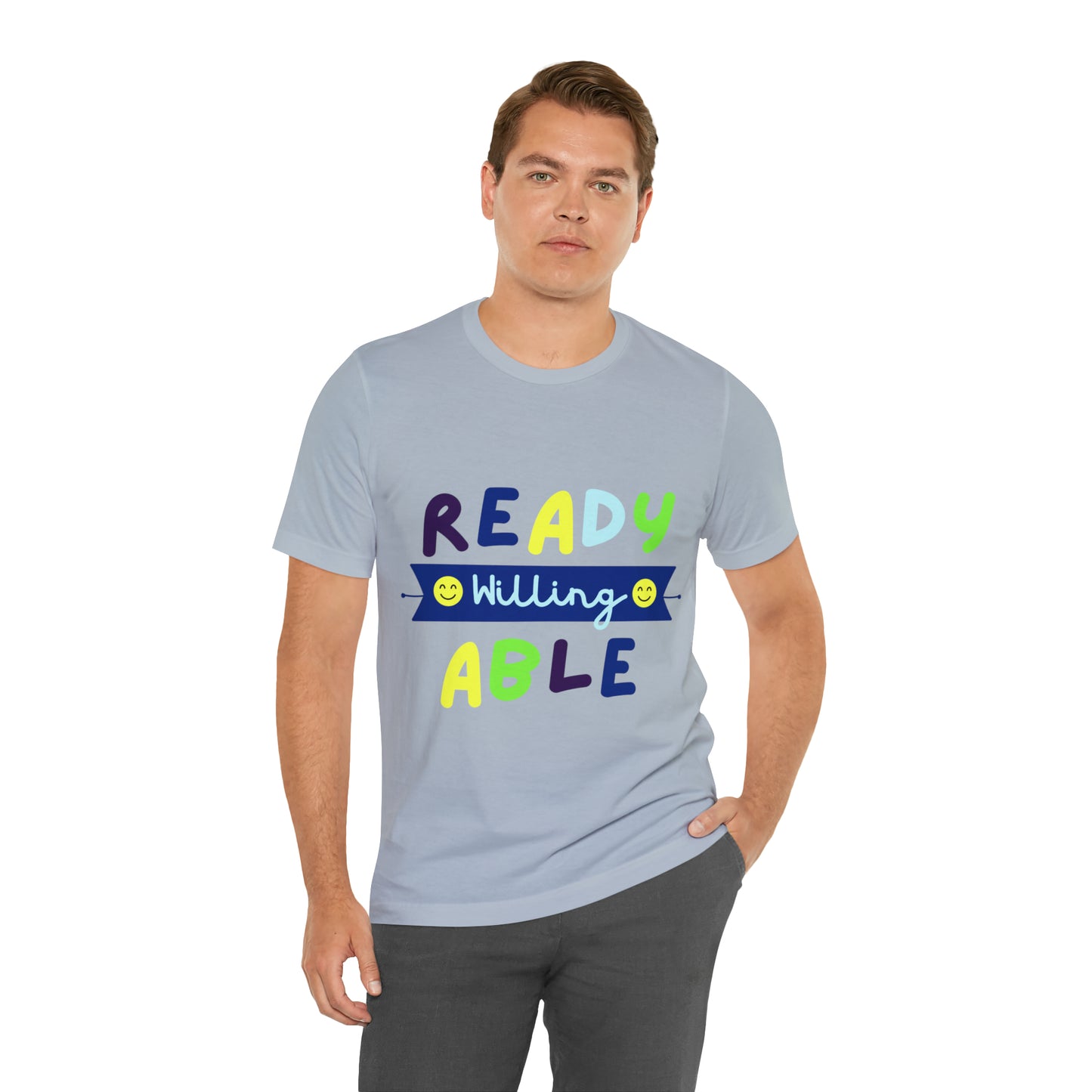 Ready Willing Able - Unisex Jersey Short Sleeve Tee