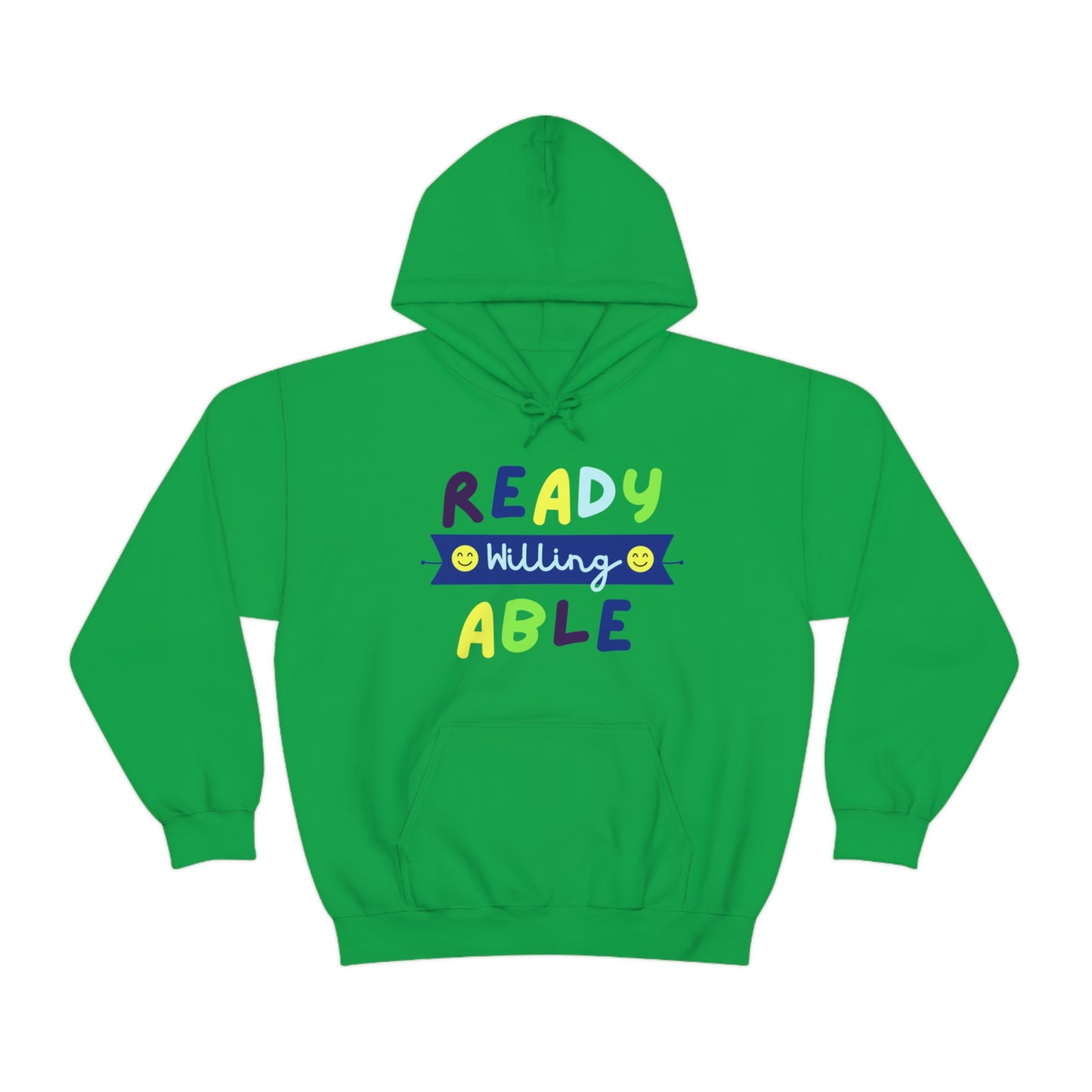 Ready Willing Able  - Unisex Heavy Blend™ Hooded Sweatshirt
