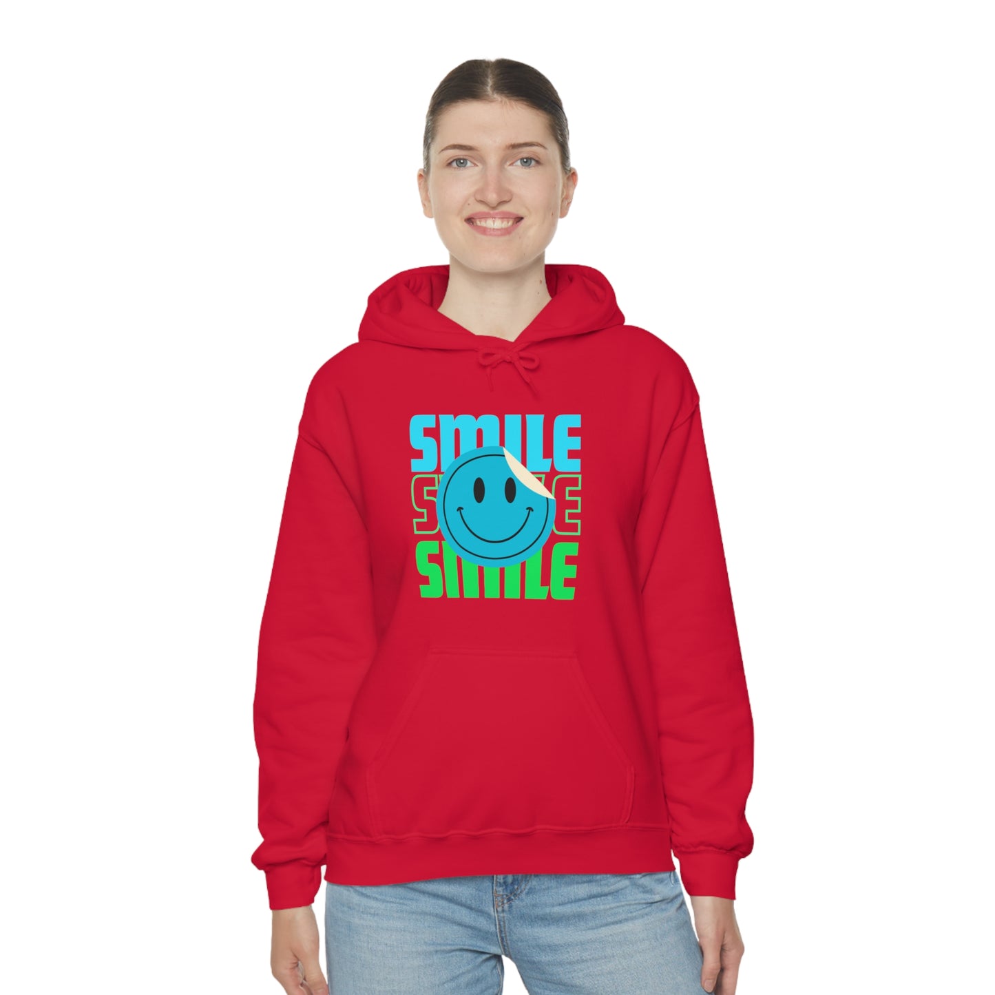 Smile - Unisex Heavy Blend™ Hooded Sweatshirt
