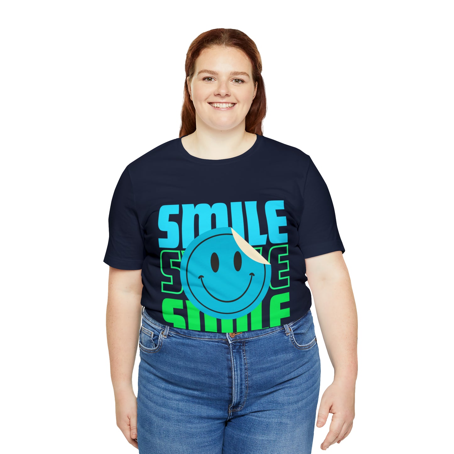 Smile  Unisex Jersey Short Sleeve Tee