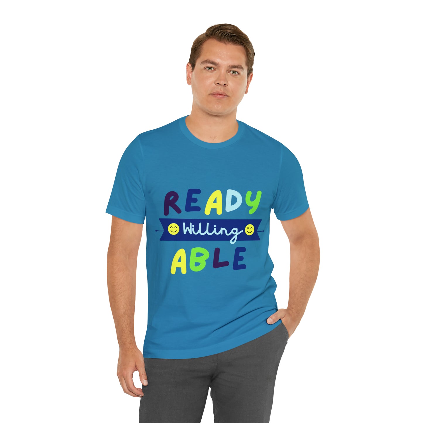 Ready Willing Able - Unisex Jersey Short Sleeve Tee
