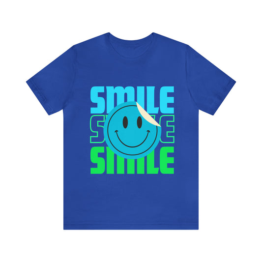 Smile  Unisex Jersey Short Sleeve Tee