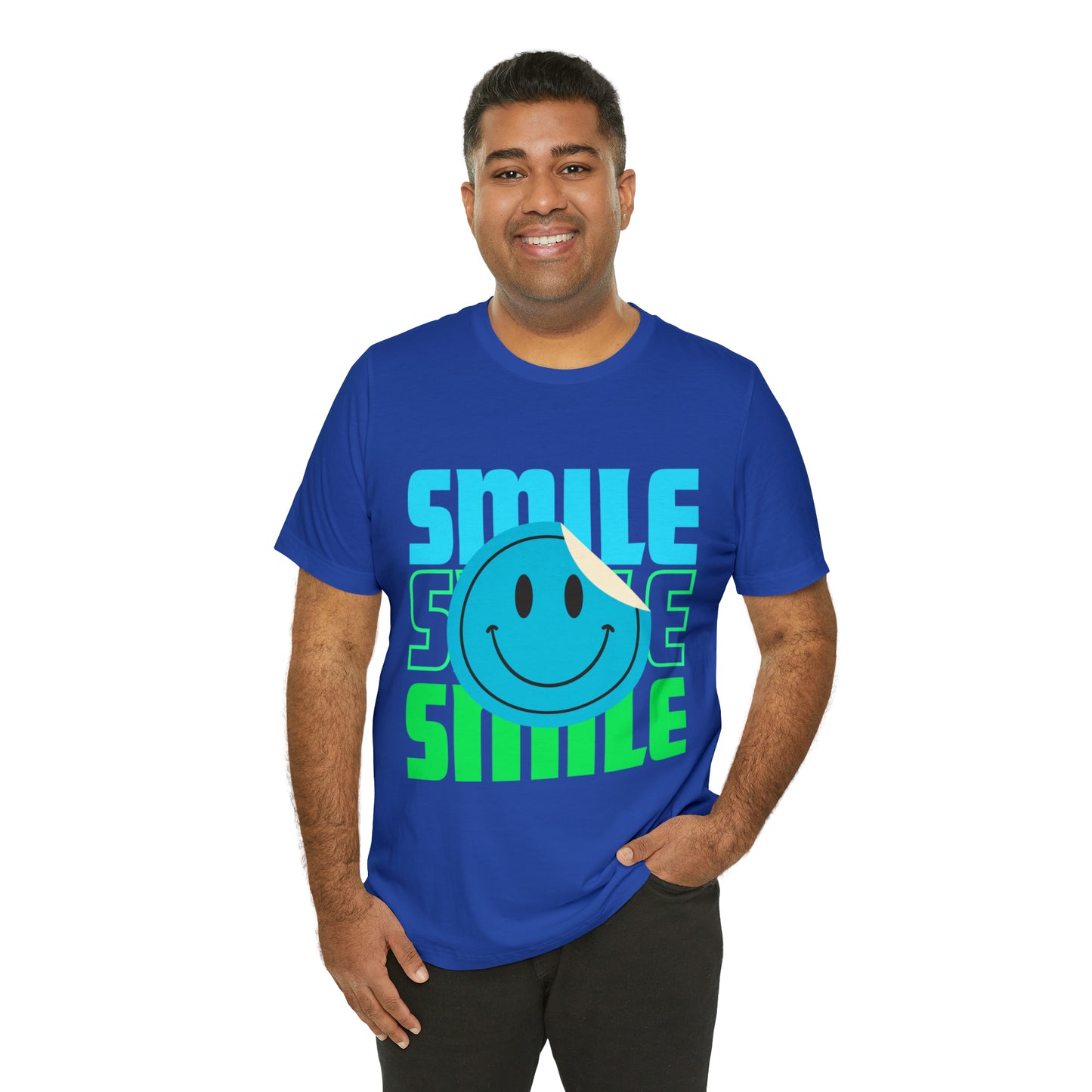 Smile  Unisex Jersey Short Sleeve Tee