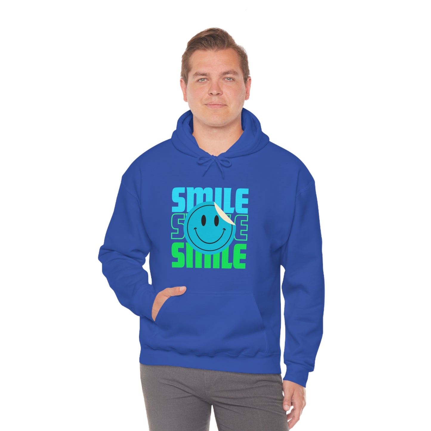 Smile - Unisex Heavy Blend™ Hooded Sweatshirt