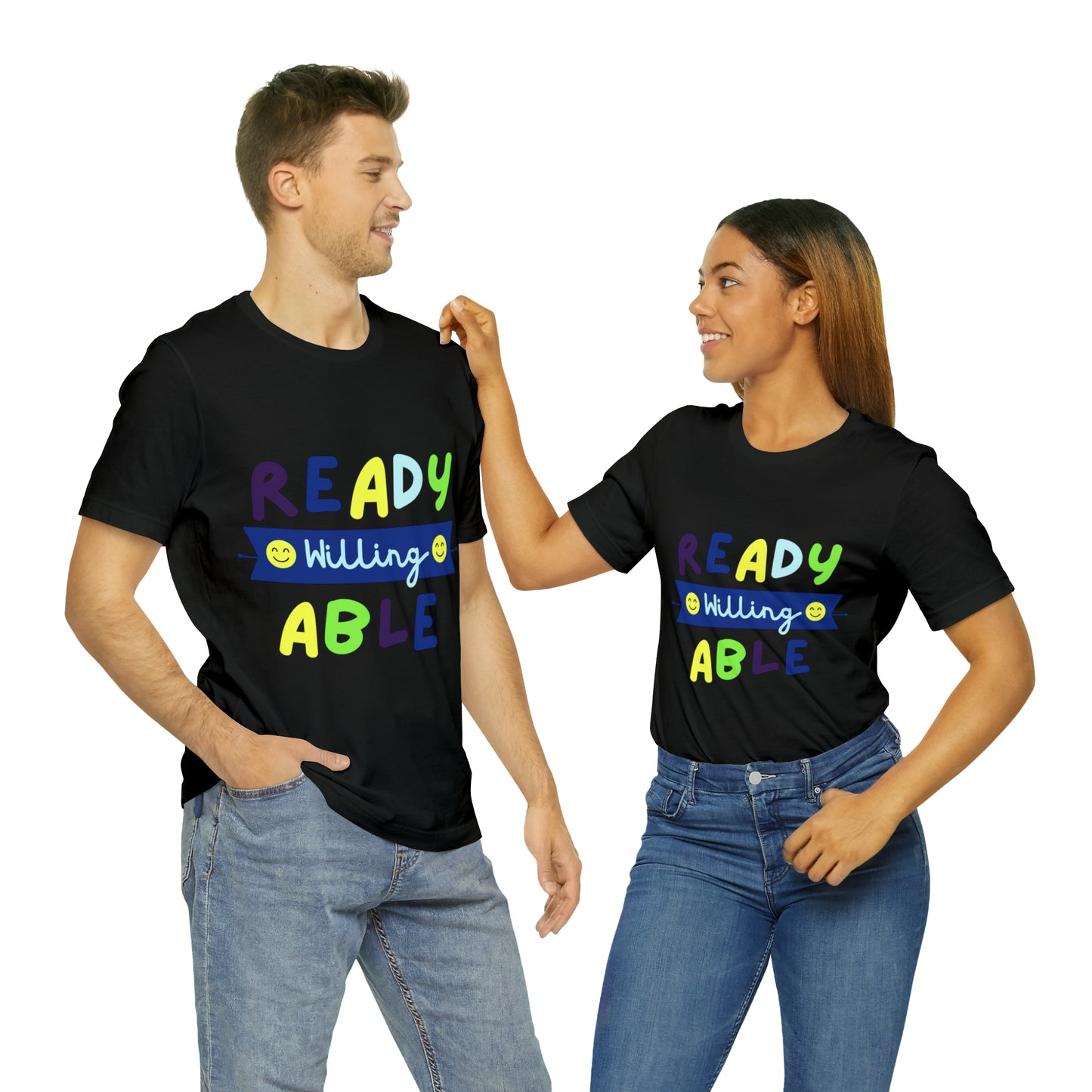 Ready Willing Able - Unisex Jersey Short Sleeve Tee