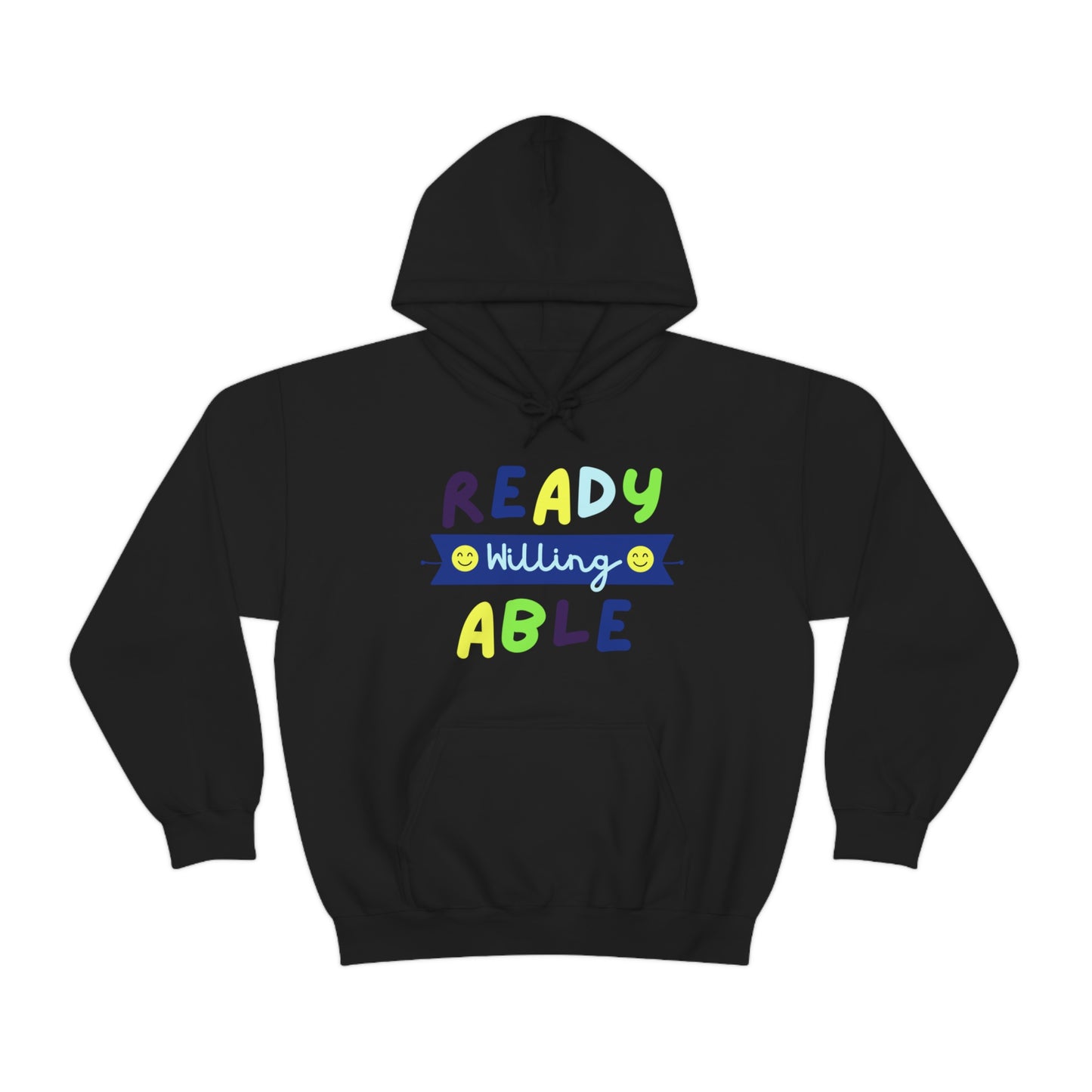 Ready Willing Able  - Unisex Heavy Blend™ Hooded Sweatshirt
