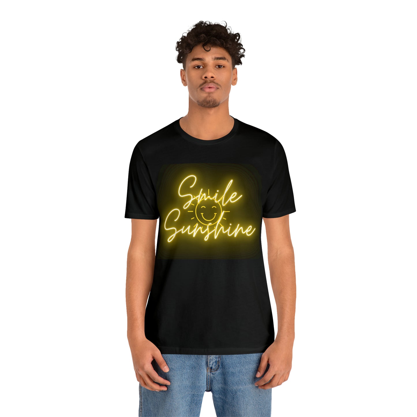 Smile Sunshine - Unisex Jersey Short Sleeve Tee