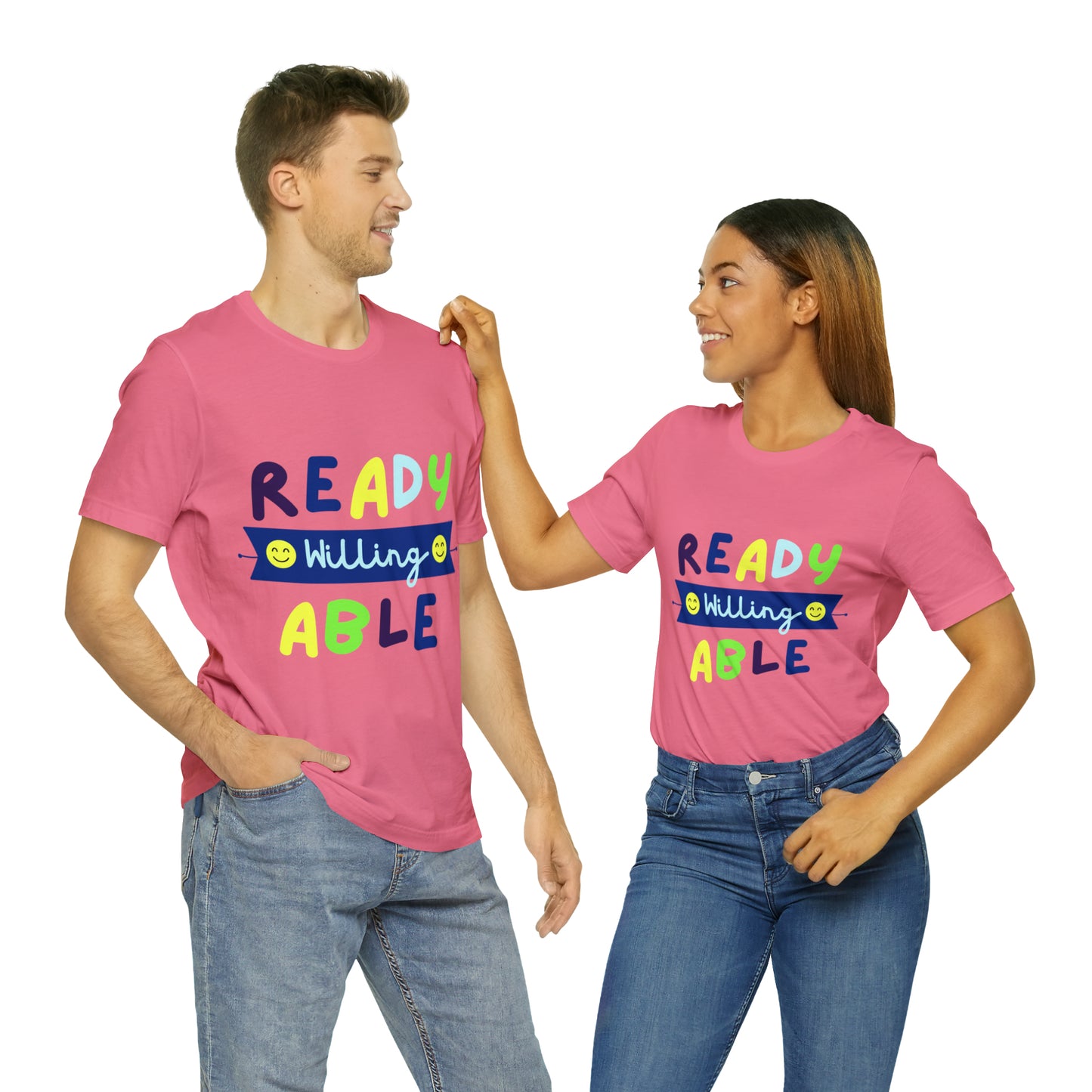 Ready Willing Able - Unisex Jersey Short Sleeve Tee