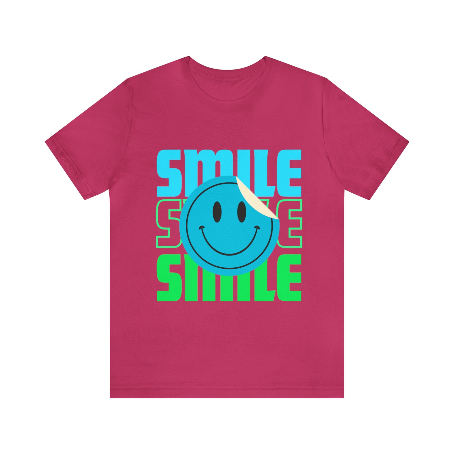 Smile  Unisex Jersey Short Sleeve Tee