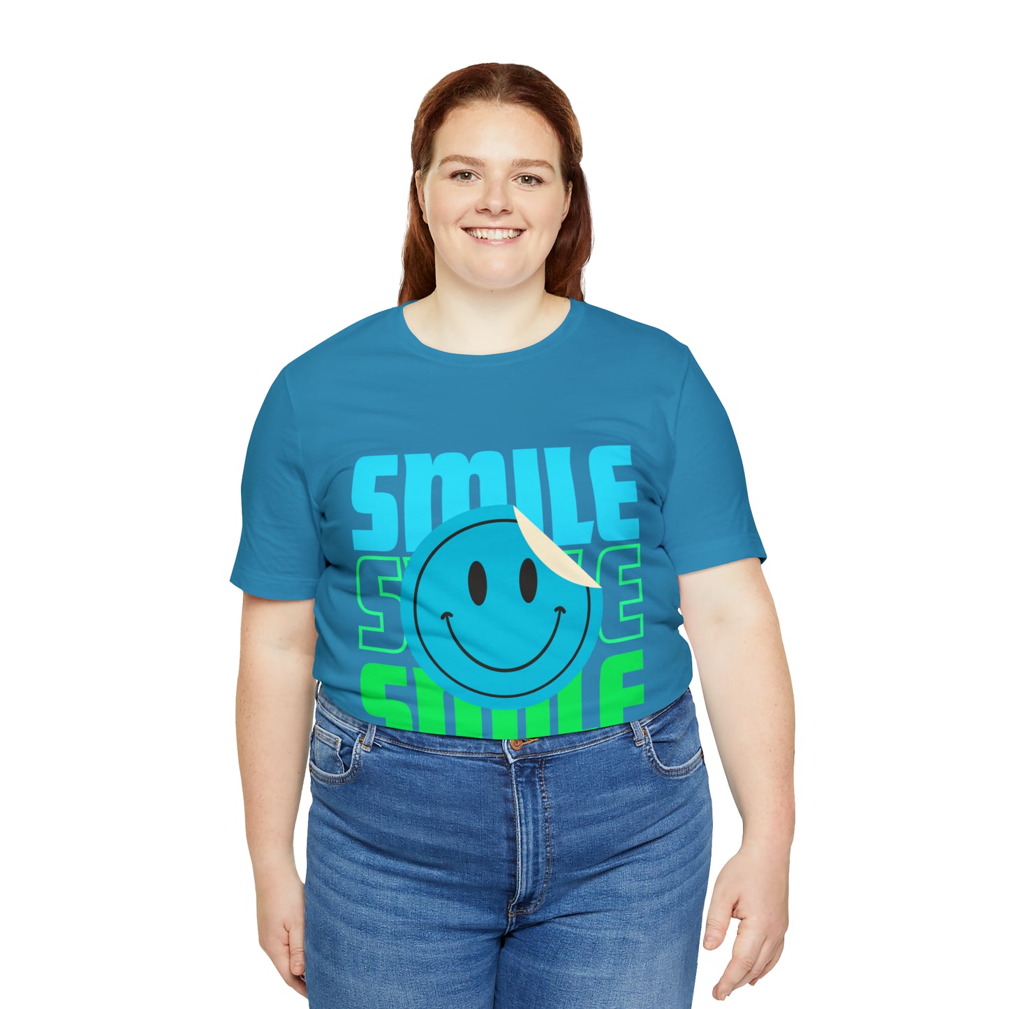 Smile  Unisex Jersey Short Sleeve Tee