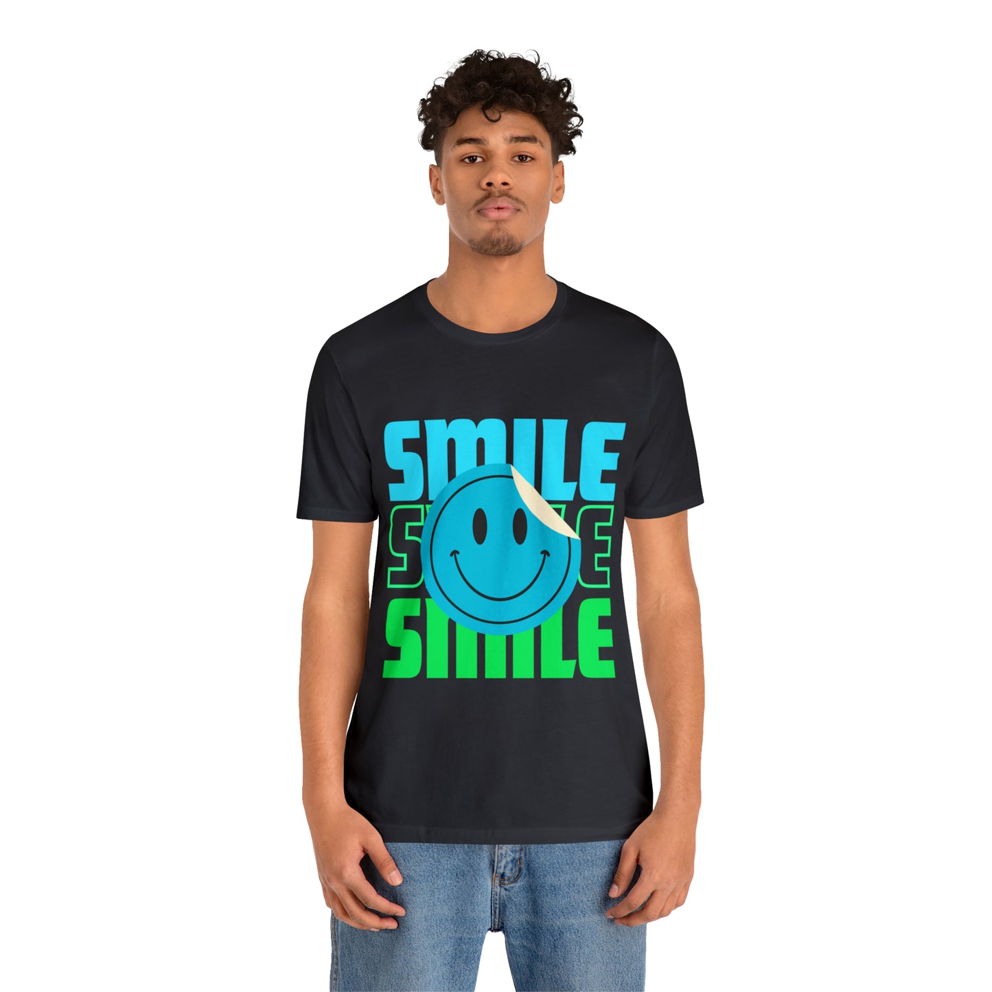 Smile  Unisex Jersey Short Sleeve Tee