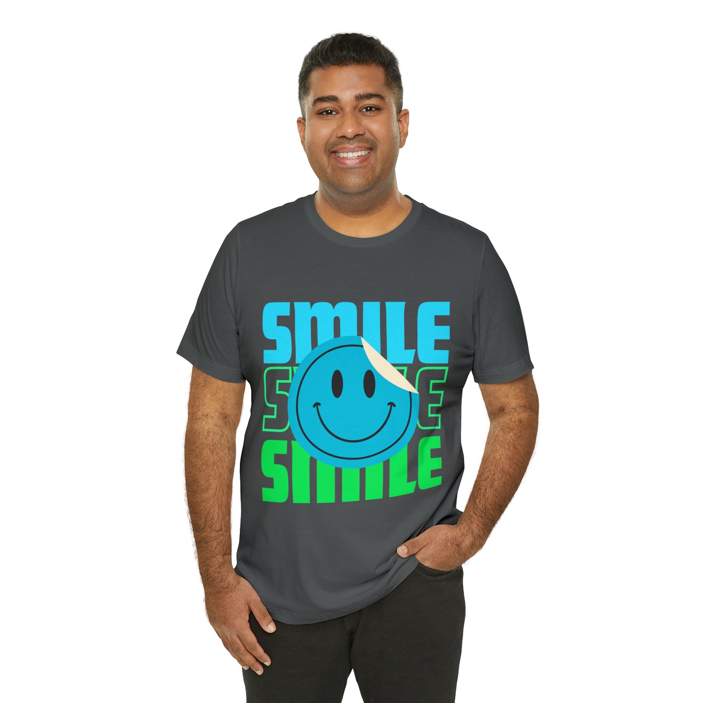 Smile  Unisex Jersey Short Sleeve Tee
