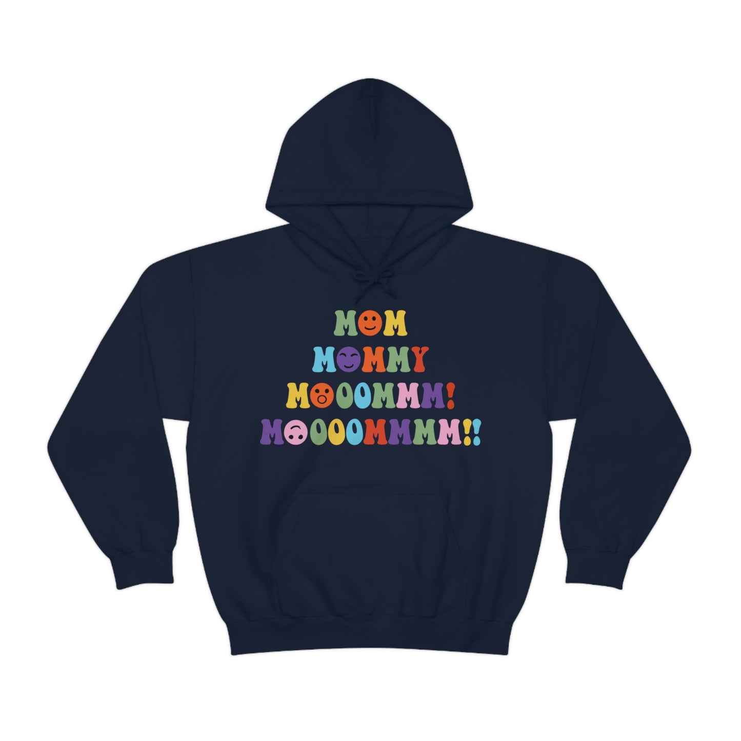 Moooommmm - Unisex Heavy Blend™ Hooded Sweatshirt