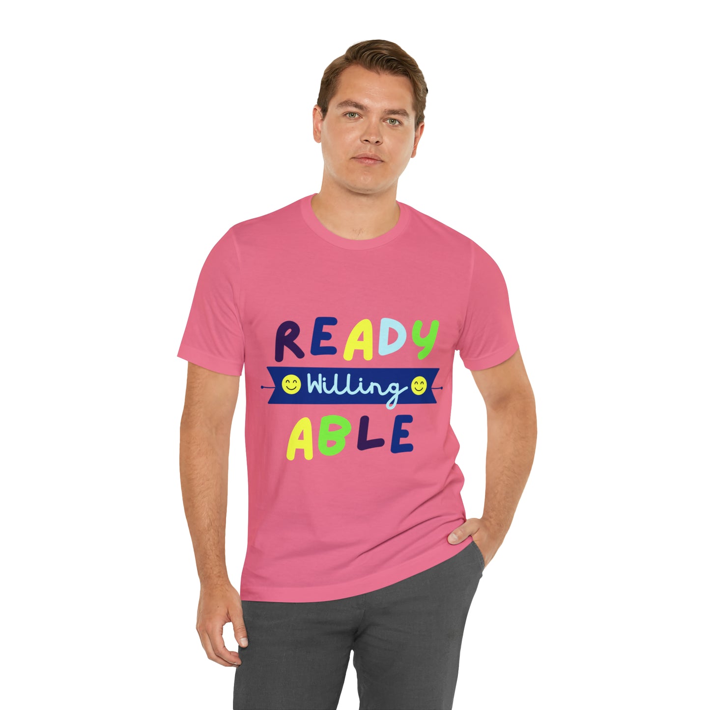 Ready Willing Able - Unisex Jersey Short Sleeve Tee