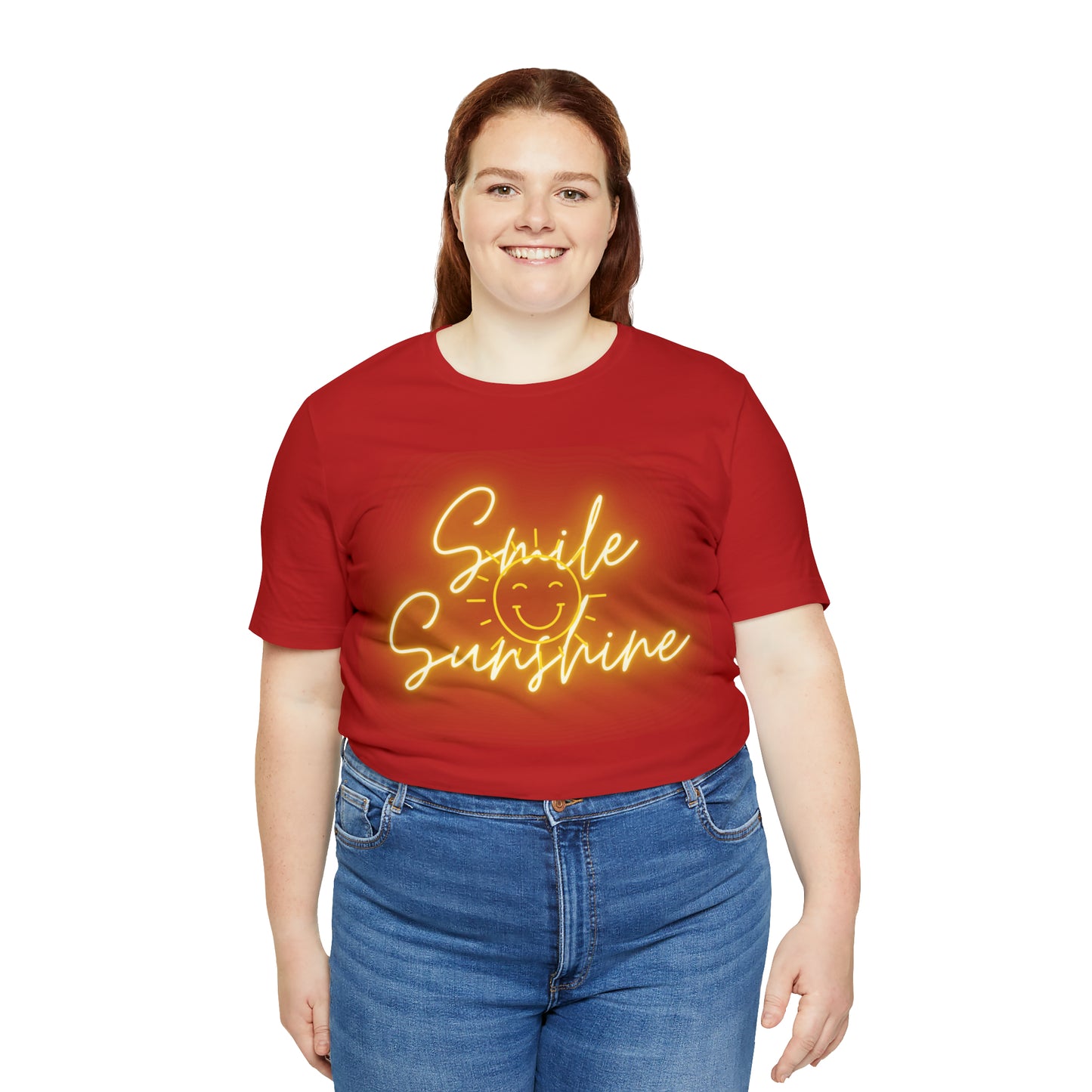 Smile Sunshine - Unisex Jersey Short Sleeve Tee