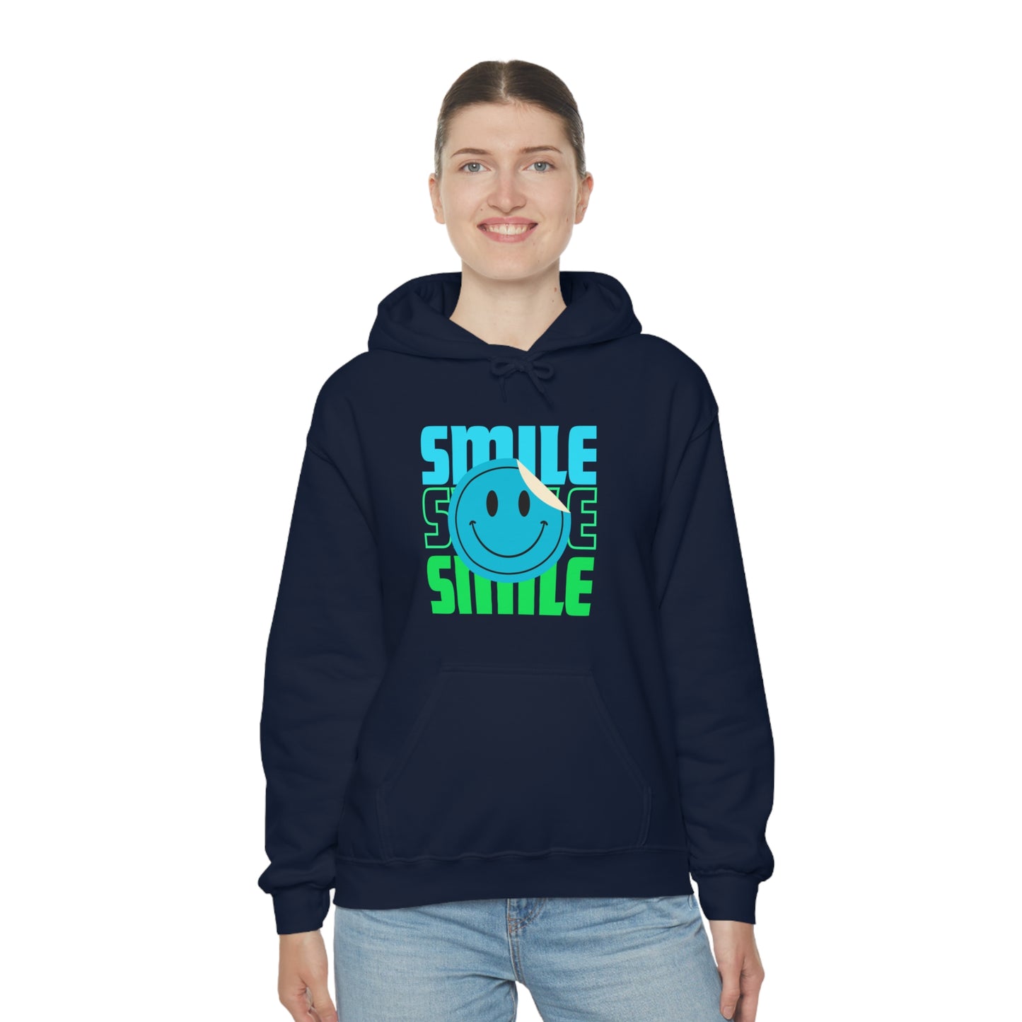 Smile - Unisex Heavy Blend™ Hooded Sweatshirt
