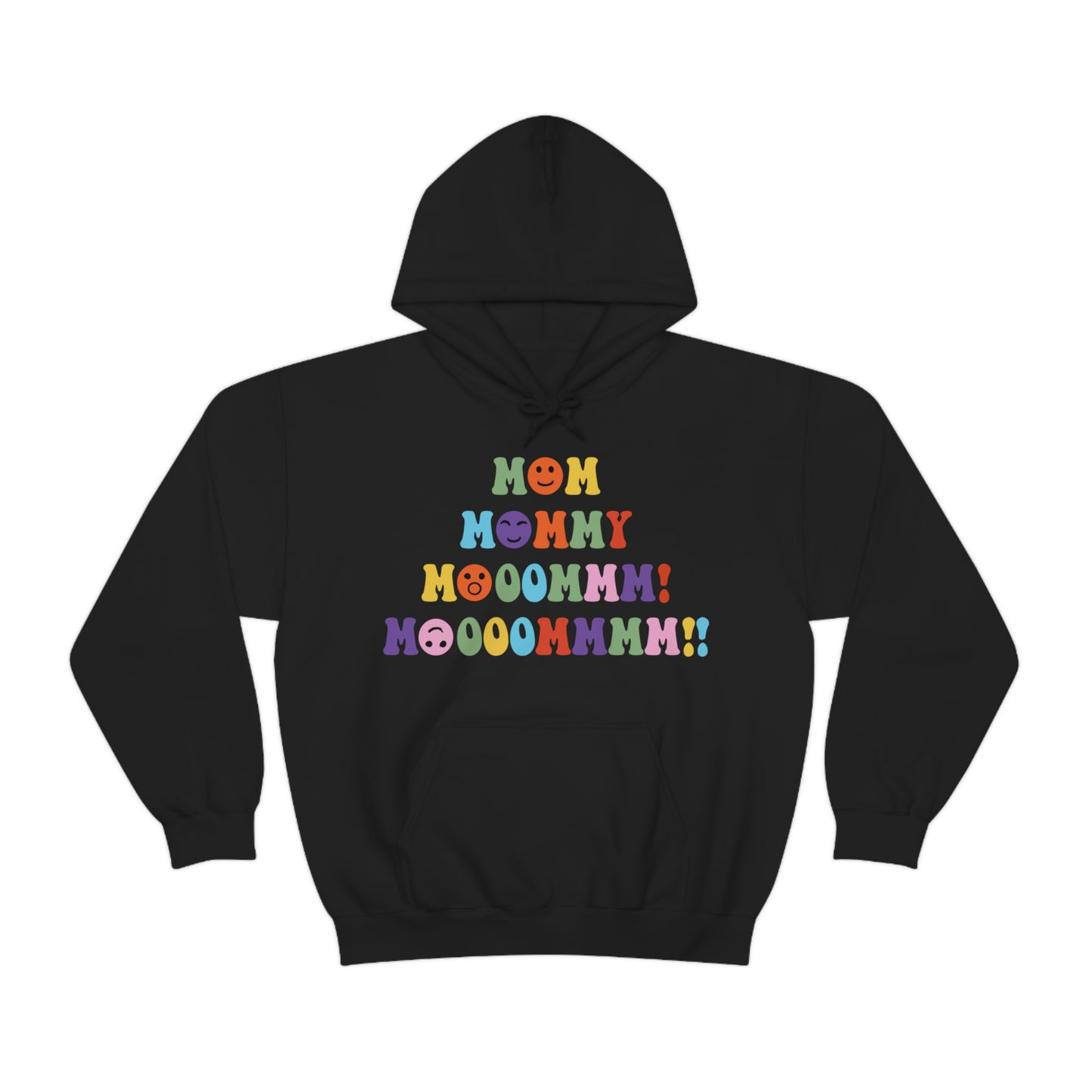 Moooommmm - Unisex Heavy Blend™ Hooded Sweatshirt