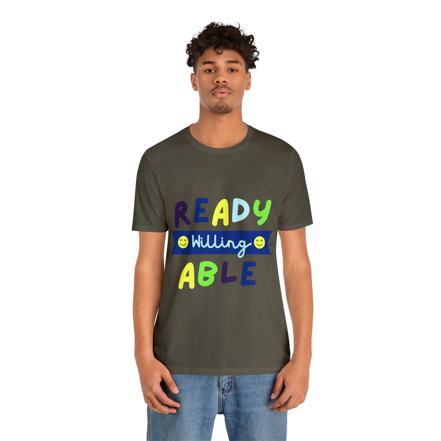 Ready Willing Able - Unisex Jersey Short Sleeve Tee