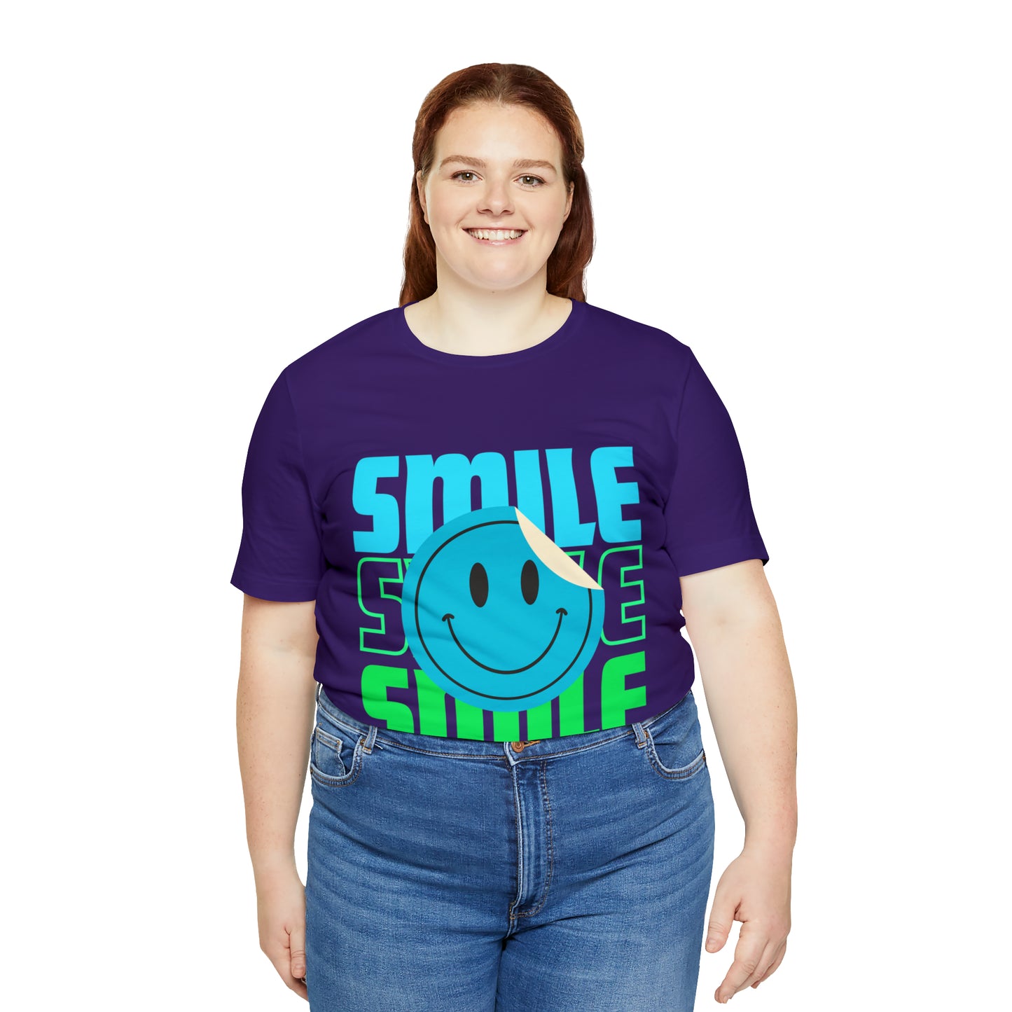 Smile  Unisex Jersey Short Sleeve Tee