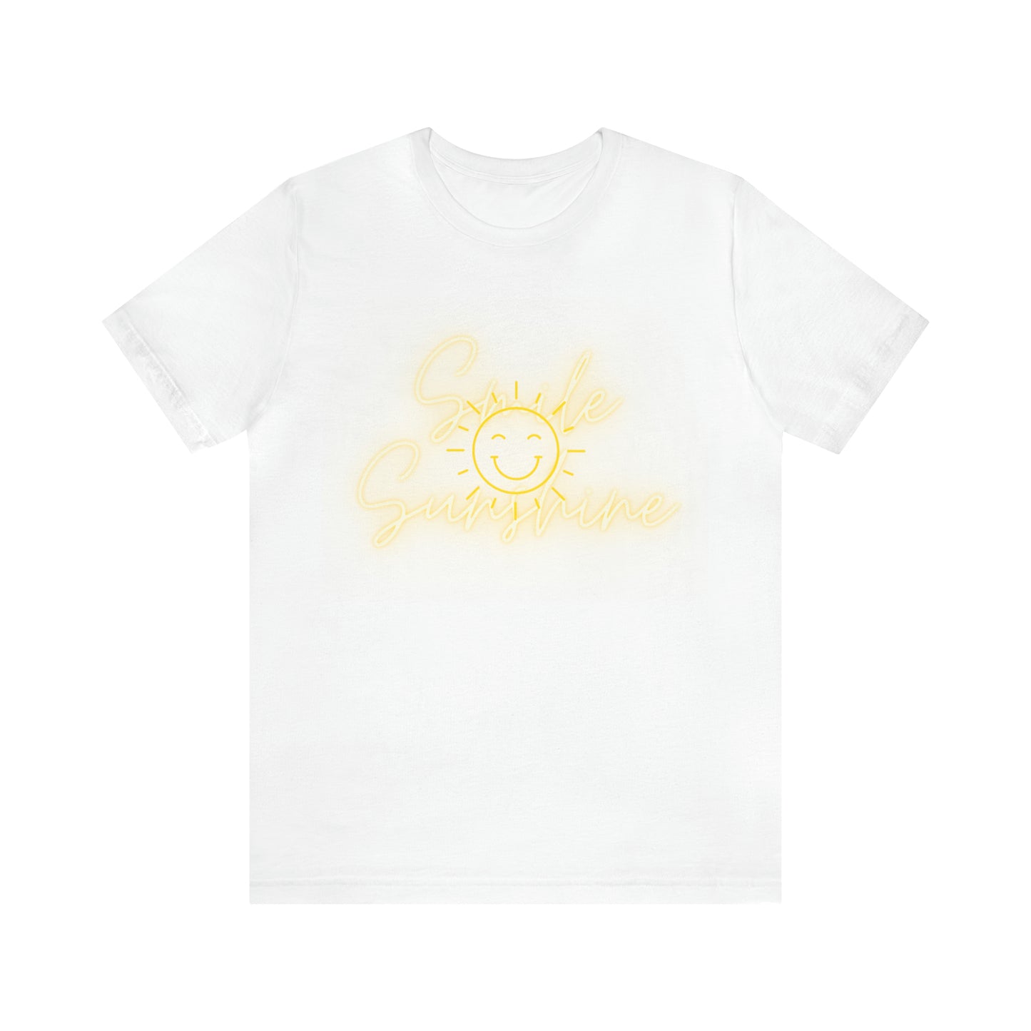 Smile Sunshine - Unisex Jersey Short Sleeve Tee