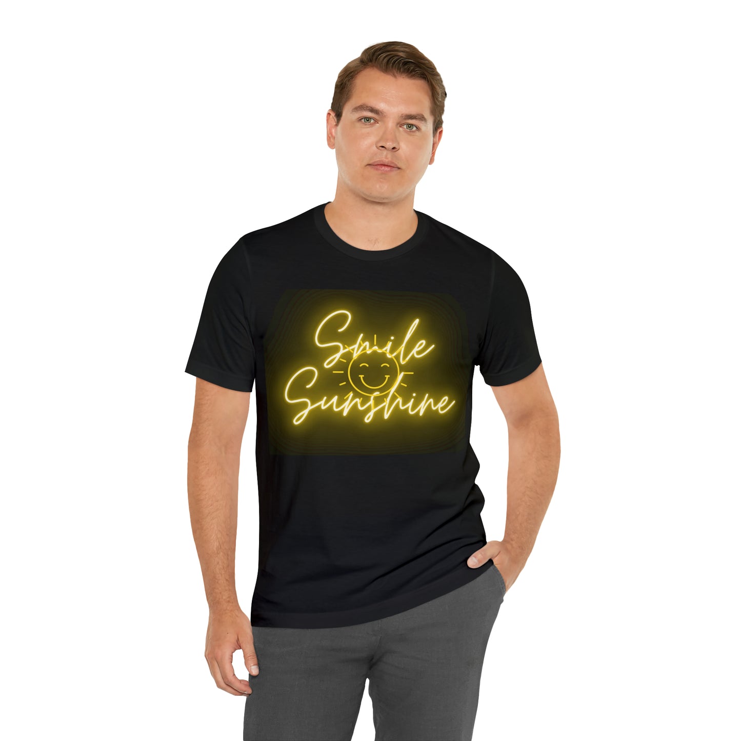 Smile Sunshine - Unisex Jersey Short Sleeve Tee