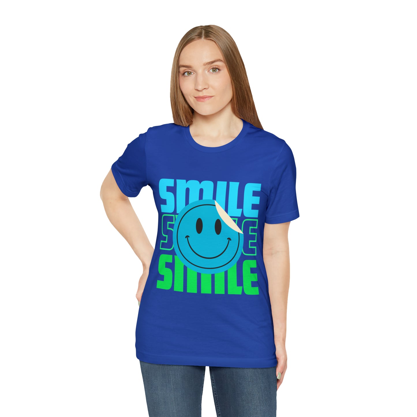 Smile  Unisex Jersey Short Sleeve Tee