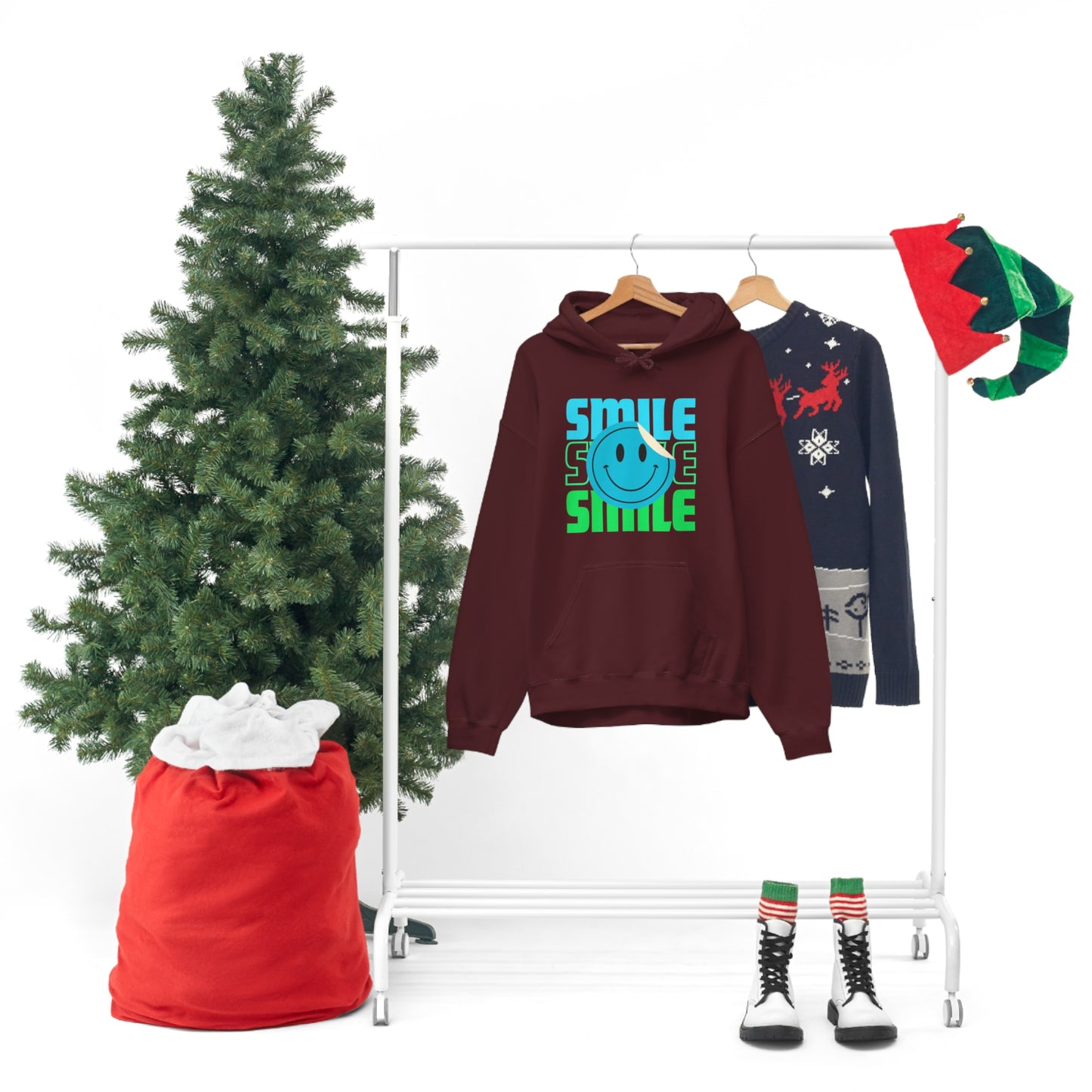 Smile - Unisex Heavy Blend™ Hooded Sweatshirt
