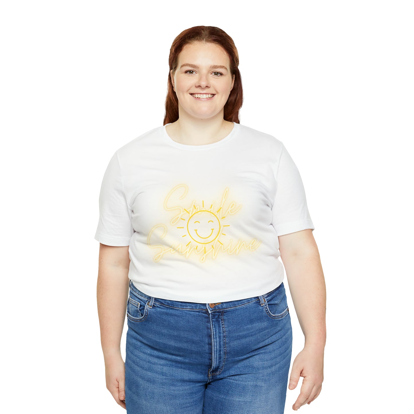 Smile Sunshine - Unisex Jersey Short Sleeve Tee